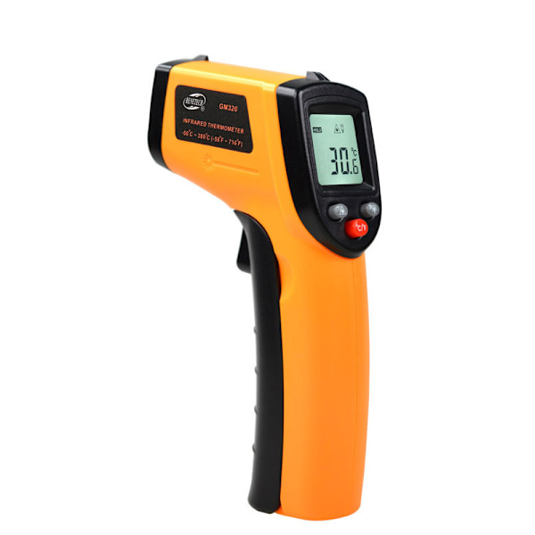 Biaozhi GM320 Industriell infraröd termometer Temperaturmätningspistol Kök Rum Elektronisk termometer