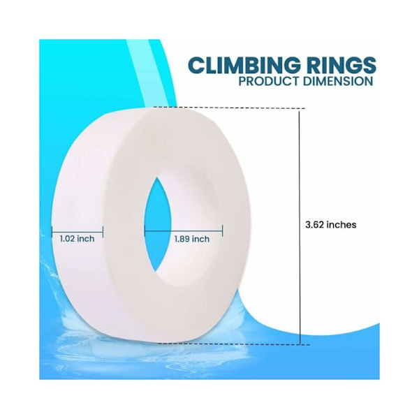 Skumborste - Mousqueton Ring för Mayronics Dolphin 6101611, kompatibel med M200/M400/M500A
