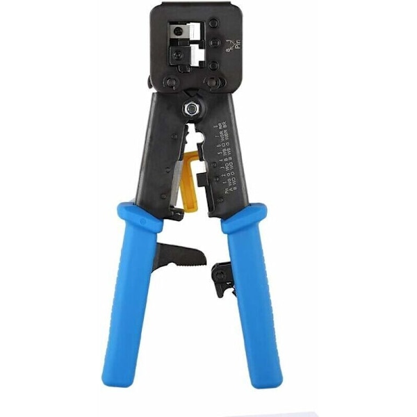 RJ45 krympeverktøy for RJ45 / RJ12 standardkontakter og terminaler