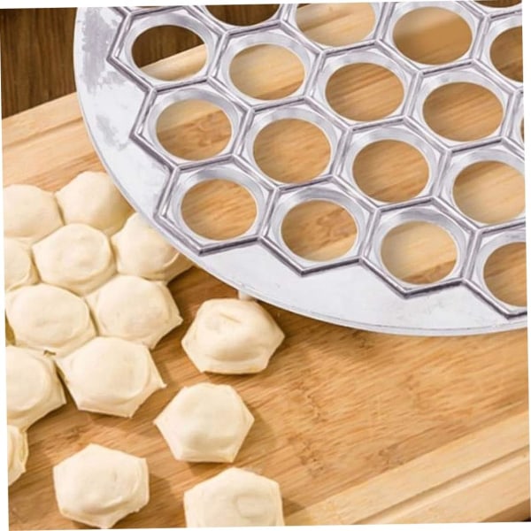 Dumpling Form, Ravioli Maker Dumpling Mold Aluminiumlegering Ravioli Mold Baki Verktøy, Pre