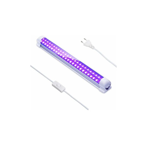 10W Svartljus LED-rör, 48\" lång UV-ljusramp, DJ Disco-ljus, Svartljus för Halloween Julkväll Kroppsmålning Fluorescerande Sminkfärg