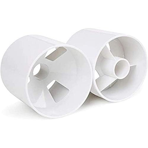 Golfhål Putting Cups - Set om 2, ABS elfenben, storlek 4\" djup, hålstorlek 17mm
