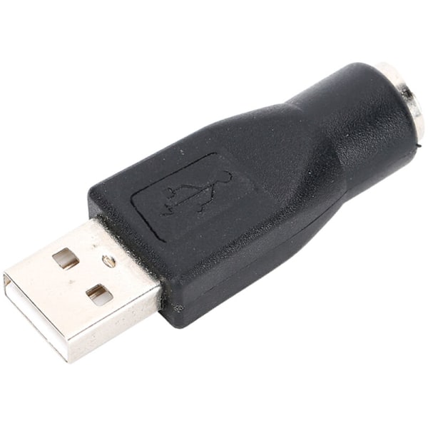 USB-adapter hane till PS/2 hona 5 stycken för tangentbord/mus med PS/2-gränssnitt