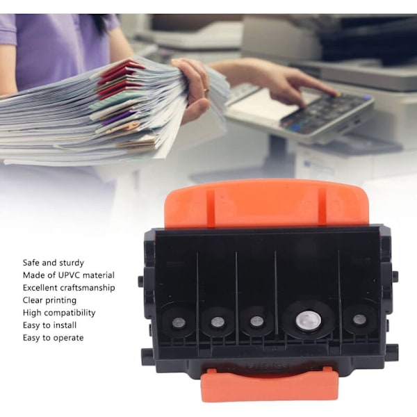 Simpelt sort printhoved til qy6-0073 upvc erstatningsprinthovedtilbehør til printer til IP3600 MP545 MP550 IP3680 MP540