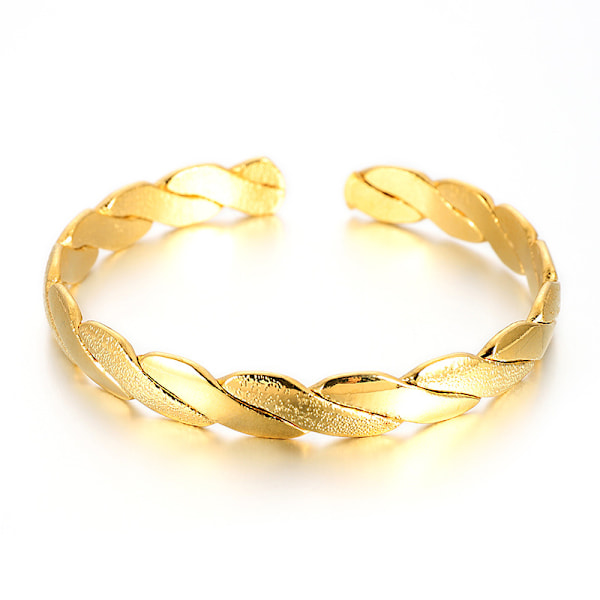 Simulated gold plated gold bracelet for gift opening for women