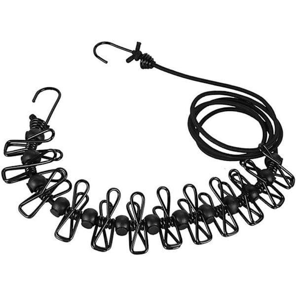 2-pack bärbara klädstrecklinor