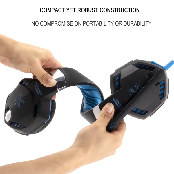 G2000 Stereo Gaming Headset för Controller, Brusreducerande Over-Ear Hörlurar med Mikrofon (1 st)(Stil 4)