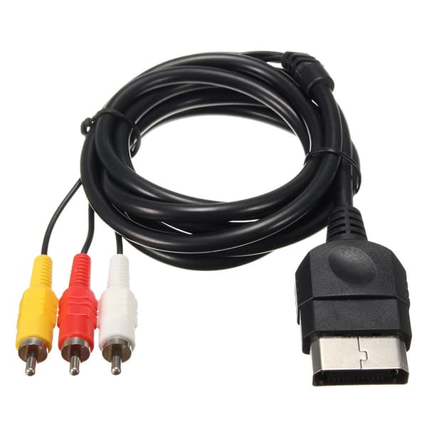 Xbox generation AV-ljud-videokompositkabel RCA-kabel HD-kabel videokabel spelkabel
