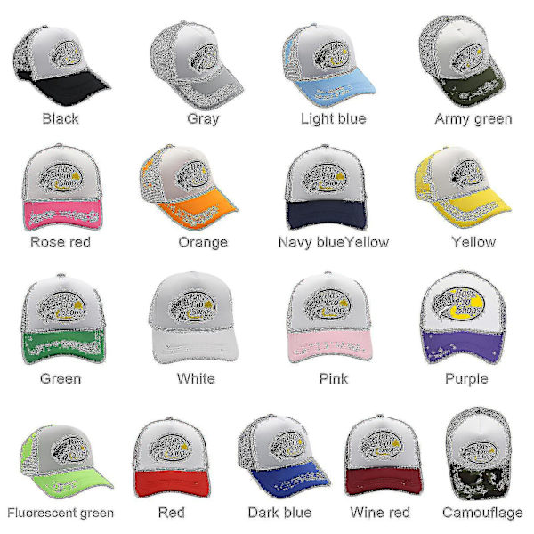 Bass Pro Shop Utendørslue Trucker Mesh Cap - Menn og kvinner En størrelse Snap Closure - Flott for jakt, fiske (rød)