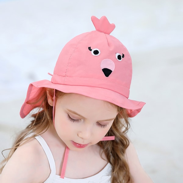 M-UPF50+Flamingo-hattu baby ja toddler säädettävä - peittää Chi