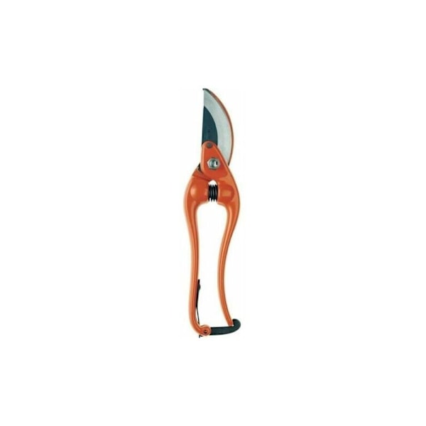Smidd sekatör P3-23-F, orange färg, längd 230 mm.