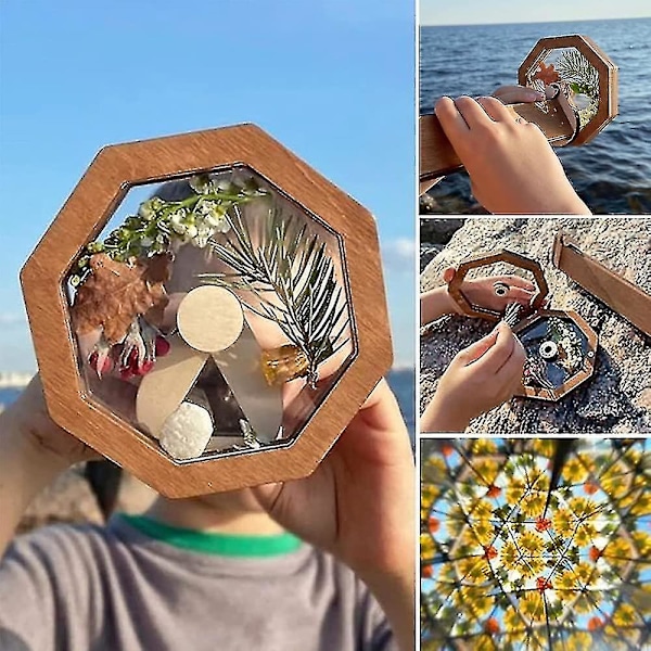 Diy Kalejdoskop Kit（10*10*22cm）, 2022 Kalejdoskop Ma Kit Roterende Kalejdoskop Legetøj Kalejdoskop