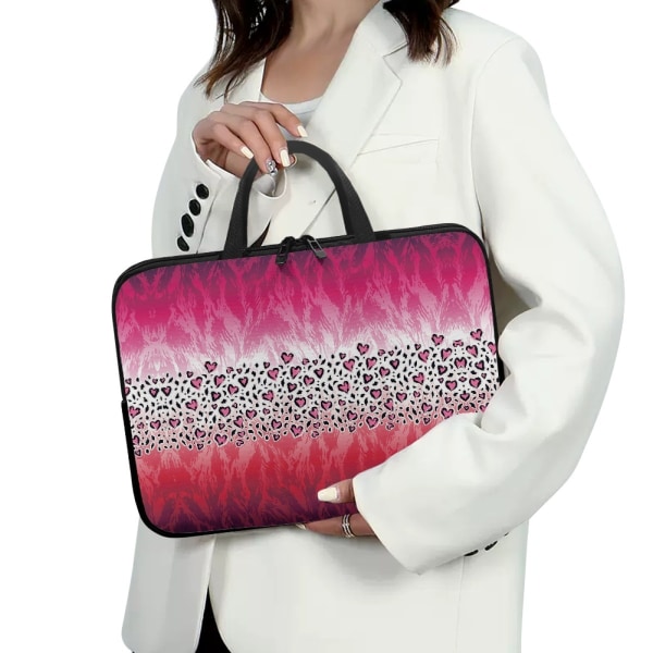 Laptopväska bärbar crossbody väska foder, 17 tum (1 st)(stil 1)