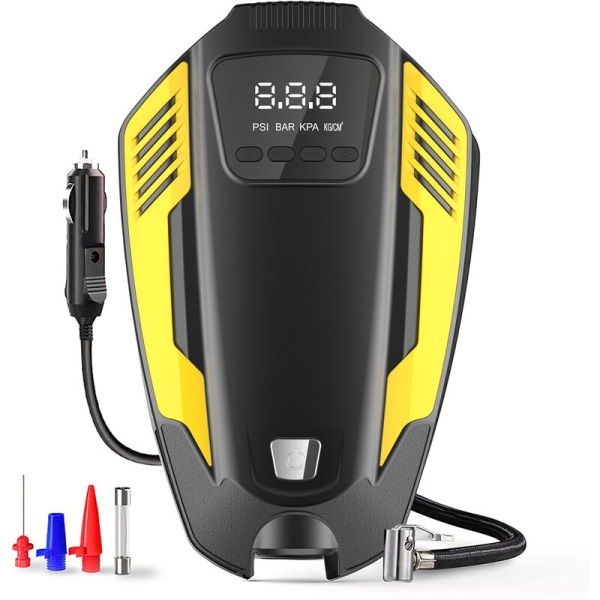 12V bil intelligent LED digital display luftkompressor