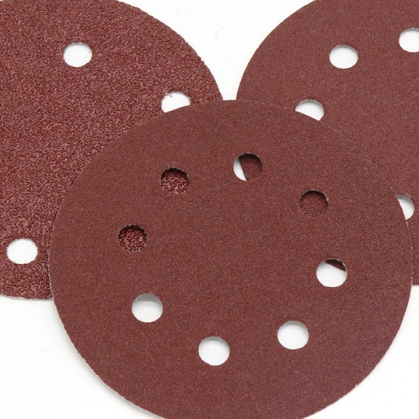 50 x 180mm 240 Grit Sanding Discs - 180mm Discs - 8 Holes - Wall Sander Sandpaper