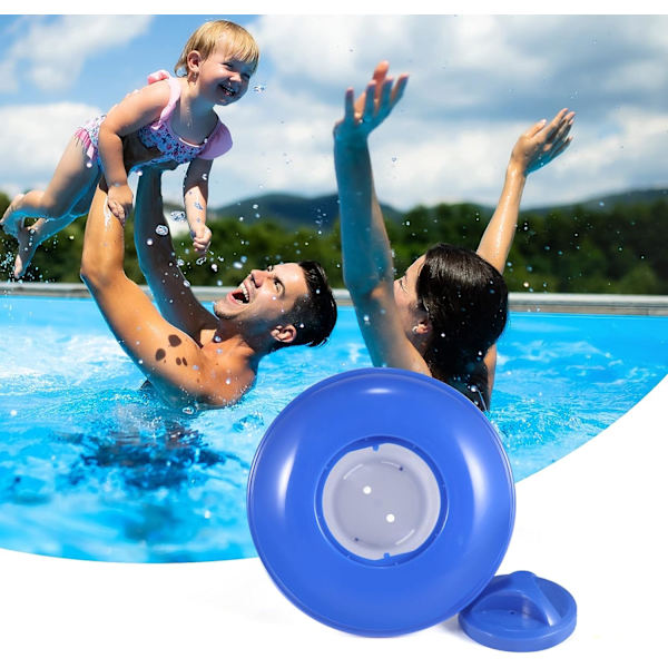 2 stk. flydende diffusere til swimmingpools og boblebade, flydende klordispenser til klortilsætning