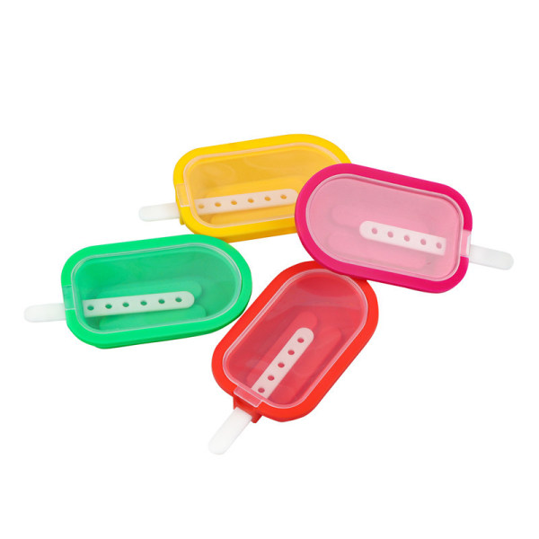 Stablebare ispindeforme, mini, 4 stk., silikone, flerfarvet, 10,5 x 6,5 x 2,6 cm