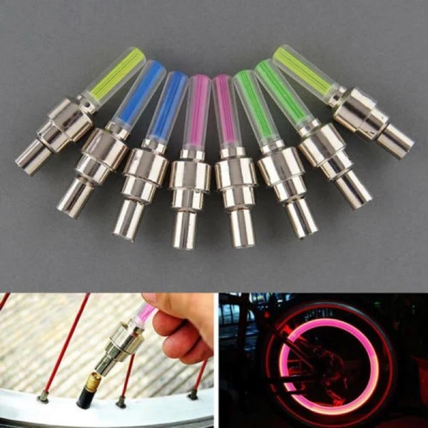 1 sykkel LED-lys dekkdeksel lommelykt