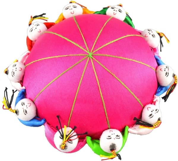 1 itämainen linjamatto 10 lapsella - Magenta