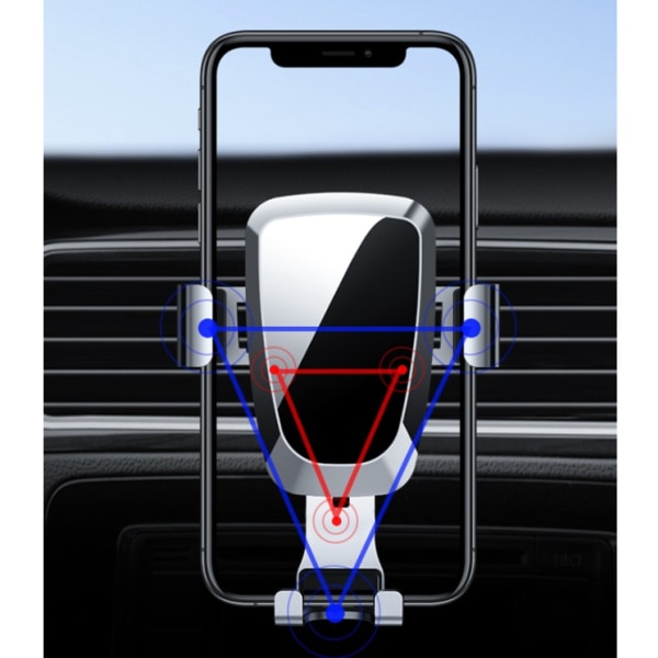 Biltelefonholder, Biltelefonholder Luftventil, 360° rotasjon Bil Ph