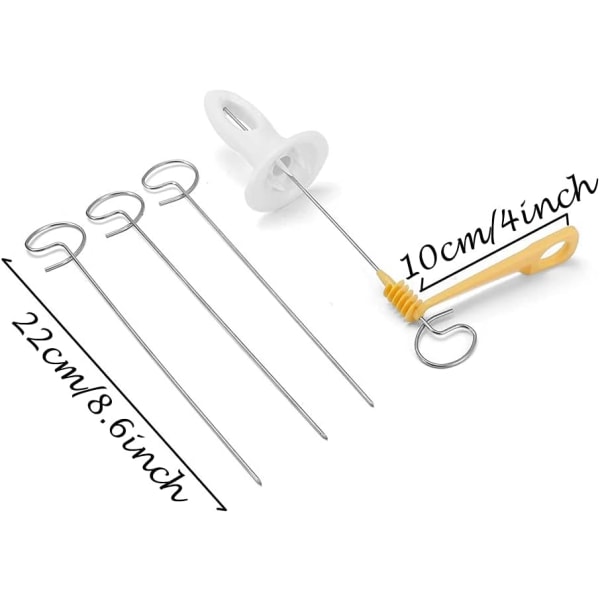 1-delad spiralpotatisskärare, spiralpotatisvridare, spiralpotatis