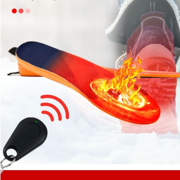 Kuldesikker og varm ski- og sykkelfotvarmer varmeinnersåle