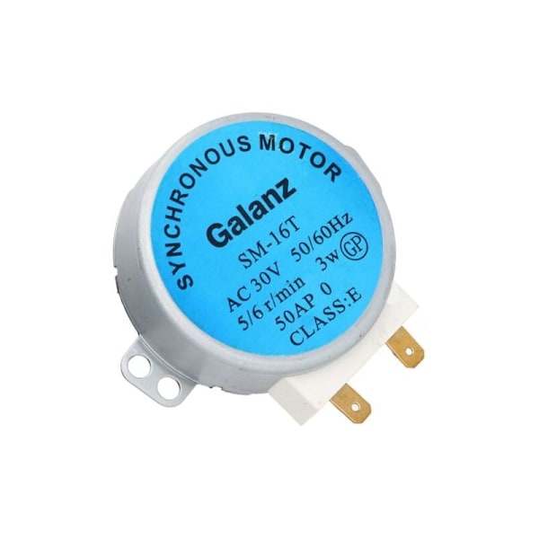 Mikrobølgeovn Drejetallerken Motor, SM 16T Mikrobølgeovn Drejetallerken Motor til Galanz AC30V Original Kobber Mikrobølgeovn Synkronmotor (Drejetallerken Mot