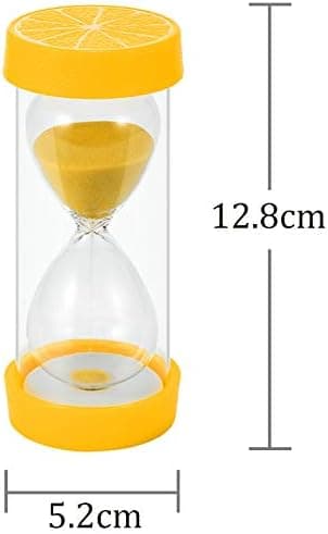 Køkken-drøm Farver Timeglas, Timeglas til børn, Sød frugtform Timeglas, 5 minutter, 10 minutter, 15 minutter Timeglas til klasseværelset Hjemmespil