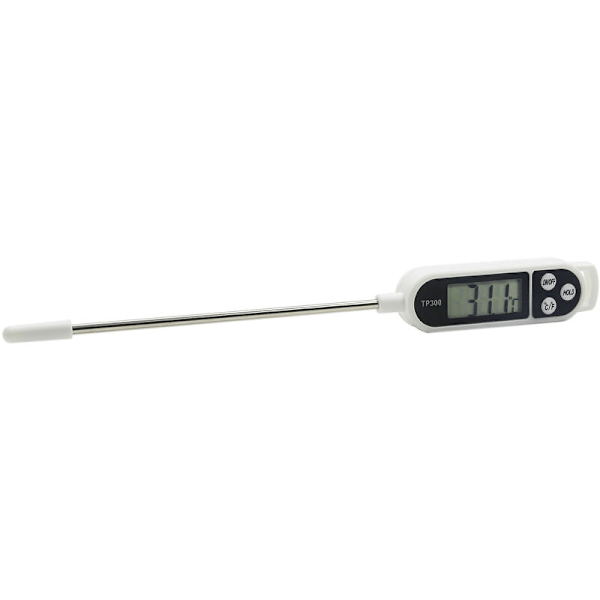 Digital Köksstermometer för Bakverk 3 Sekunders Termometer Snabb Termometer för Varma Drycker Mjölk Sockertemometer Konditori med lång