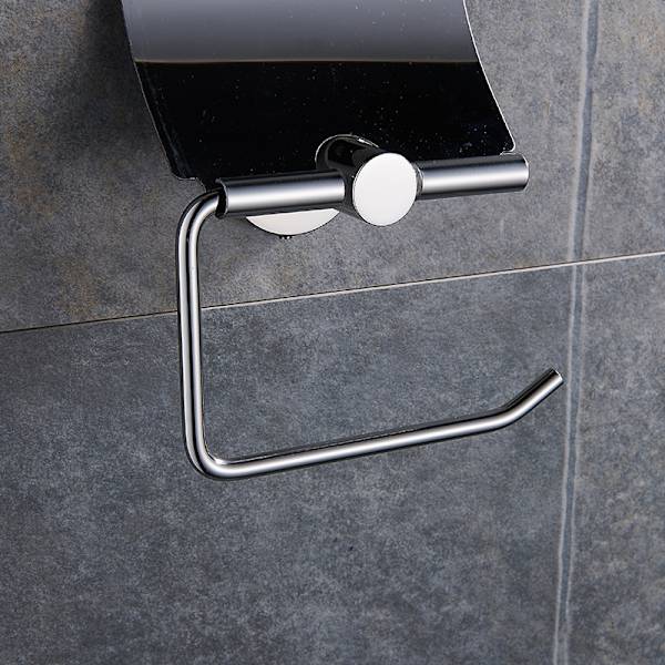 Rullhållare för papper med lock