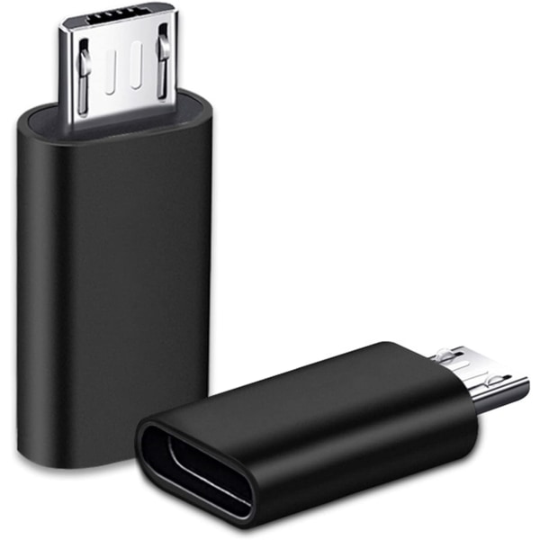 2 kpl USB C -sovitin, Micro USB - USB C -sovitin, USB C - Micr