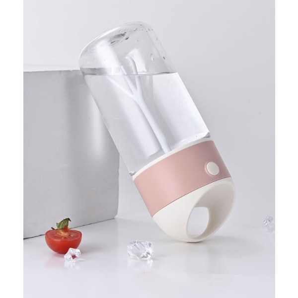 Rose Sports Shaker Cup Melk Kaffe Kopp Rom Automatisk Blanding Kopp