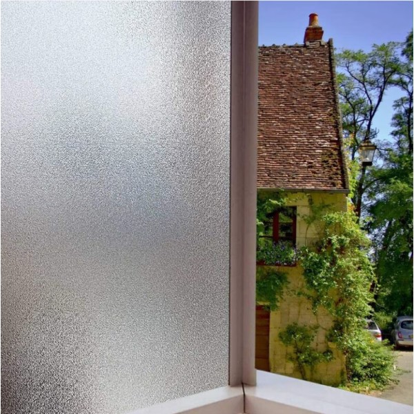 Ikkunakalvo Privacy Frosted Glass Film Privacy Electrostatic Film Koristeellinen Ikkunakalvo Toimistoon Kotiin Kylpyhuoneeseen Makuuhuoneeseen Keittiöön 40cm200cm