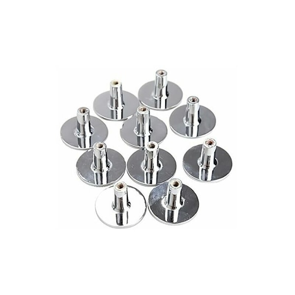 4 stk Runde dørknapper 30mm glitrende krystallhåndtak rhinestones håndtak kjøkkenskap skap skuffer skuffer sølvknapper
