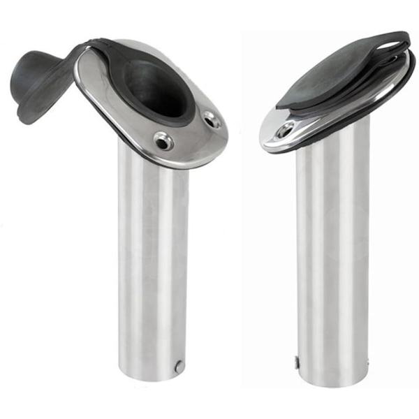 2-pack Fiske Spöhållare 316 Marint Rostfritt Stål 30 Grader Infälld Montering Båt Fiske Spö Hållare Bakre Hållare