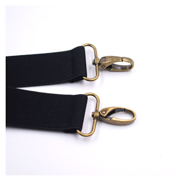 X-Hook-klips til justerbar voksenrem med 4 elastiske clips (blå)