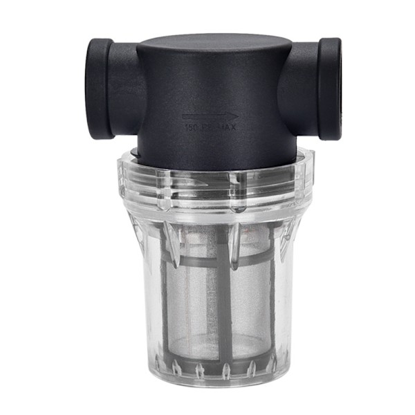 Rørledning 1/2 vandpumpefilter med 200 mesh rustfrit stålfilter
