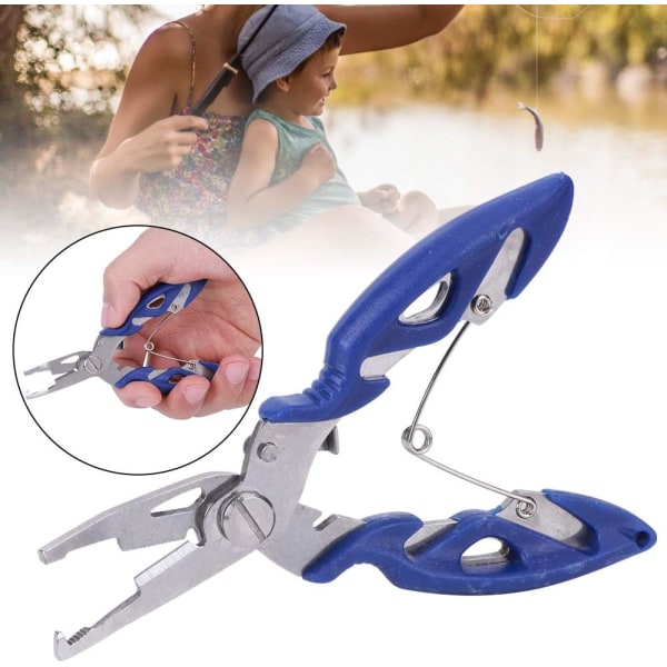 Fiskepliers, Multifunktionella Fiskepliers Linecutter Upplösande Krokar Fisk Använd Pliers Saxar Fisketillbehör