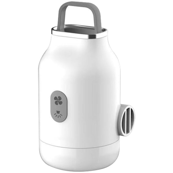Bærbar luftpumpe til oppustning og tømning, elektrisk pumpe, multifunktionel LED campinglampe, powerbank support med trinløs justering