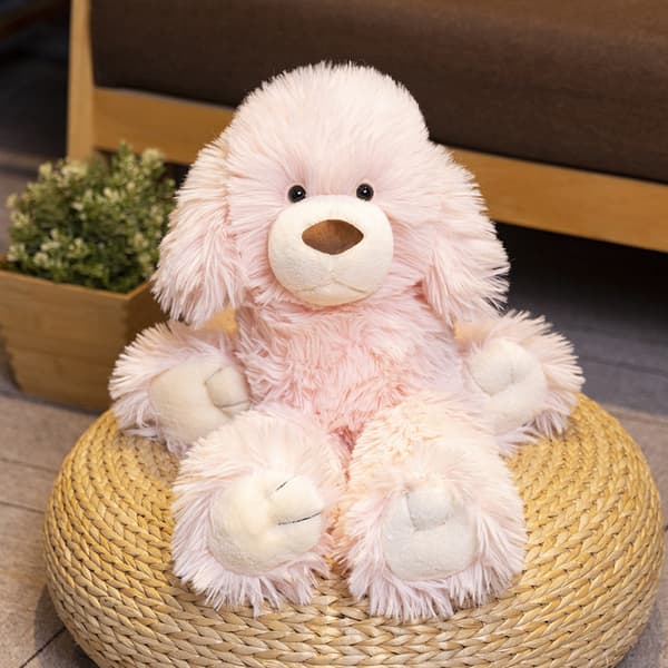Setter Doodle Lang Håret Teddy Dukke Plysdyr (40cm)