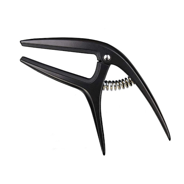 Dobbelt radius akse, satin sort, guitar tuning clamp