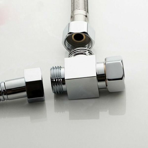 Dusjarm 3-veis messing Terk T for Step Driveur Standard - G1/2 tommers system Dusj Reservedel Dusjkontroll Splitter T Seta