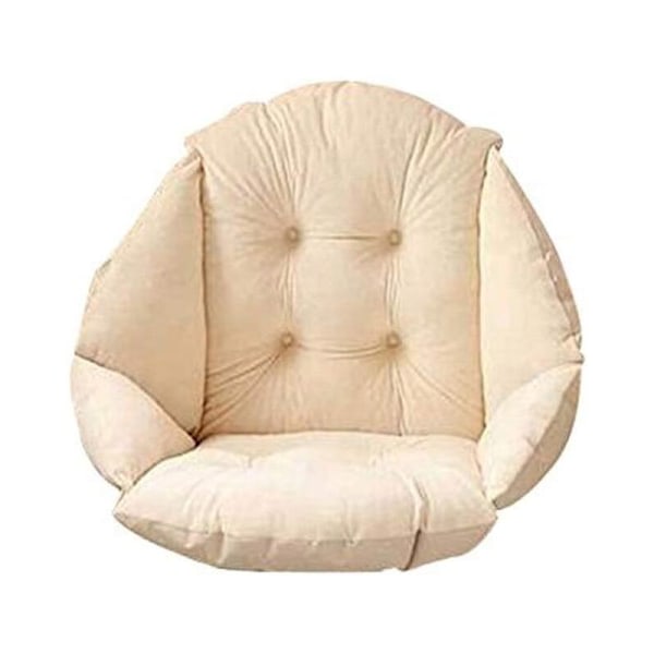 Stolpute med bakgrunn skall hovedkvarter Sweat fløyel lenestol vanntett elastisk stol 40x52 cm beige strå Hage beige