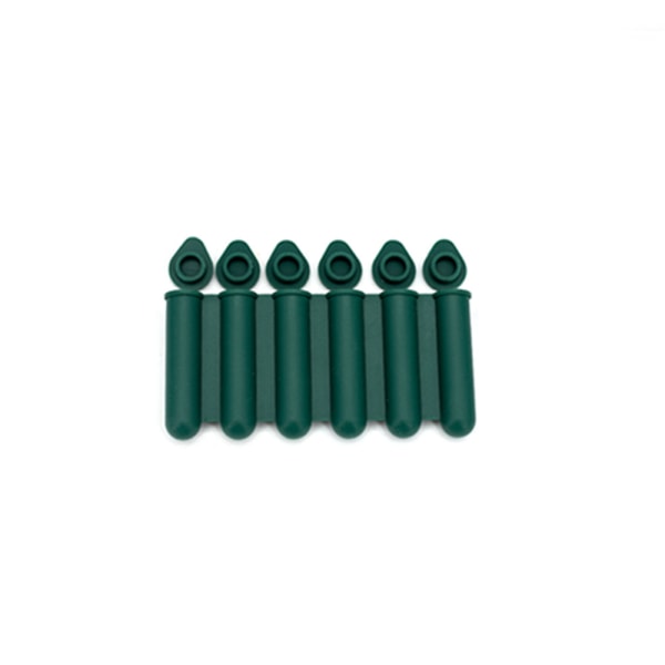 3 stk (grøn) silikone mini isterning forme med låg, smalle og lange