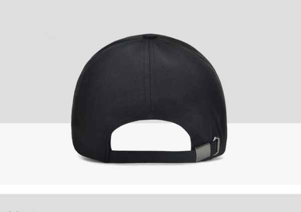 Sort og hvid sidejusterbar baseball cap golf hat motorcykel trucker cap strapback cap til mand kvinde fiskeri hat