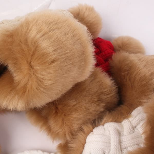 Dam vinter stickad mössa ullfodrad pom pom mössa peruansk mössa varm stickad öronmuffar mössa tjock mössa