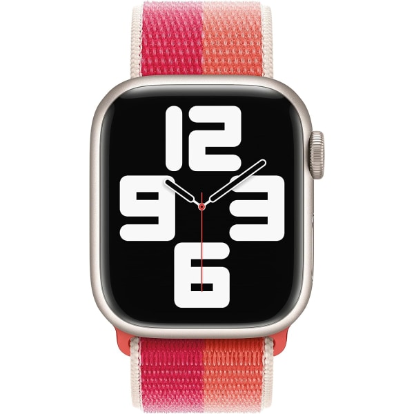 Apple Watch Nectarine/Peony Sport Loop (45 mm) - Almindelig