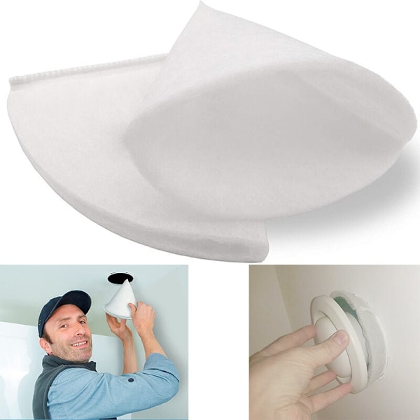 10x koniske filtre til ventilation, f.eks. VMC. Kompatibel med Helios, Maico, Pluggit, Zehnder - G4 udsugningsfilter, DN 125, Hvid