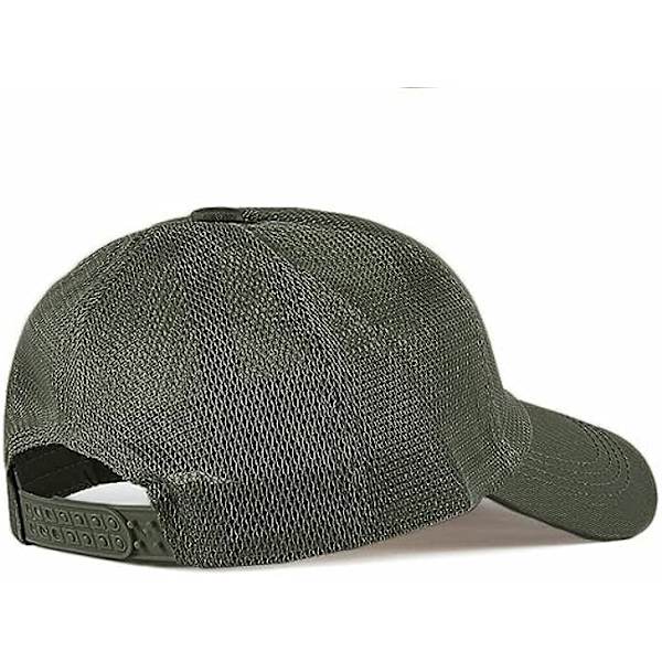 Tibetansk Cyan Mesh Baseball Cap Mænd, Baseball Hat Mænd Kvinder Sommer Åndbar, Hurtigtørrende Sol Sports Hat
