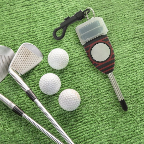 Golfklubbborste - Golfvattenborste - Klubbborste och klubbrengöring, lätt och elegant spår, ergonomisk design (1 st)
